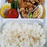 肉屋そら - めしとから揚げの相性抜群