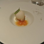 リストランテ カノフィーロ - ライチのソルベとレモンのマルメッターラ