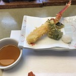 かに道楽 - 平日ランチ（天ぷら）_2017年6月