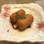 かに道楽 - 平日ランチ（コロッケ）_2017年6月