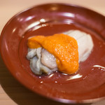 うを徳 - 蝦夷（えぞ）厚岸（あつけし）の眞牡蠣（まがき）に蕃茄醤（あかなすびしほ） 