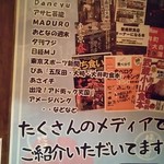 晩杯屋 - トイレ内ポスター
