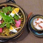 インド料理 想いの木 - ビリヤニハイドラパディ（チキン）