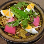 インド料理 想いの木 - ビリヤニハイドラパディ（チキン）