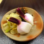 銀座 小十 - 香の物