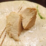 銀座 小十 - マツカワガレイの肝