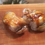 かわなみ鮨 - 穴子にぎり