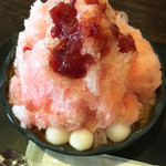 樂久登窯 - かき氷(いちご＋練乳)
