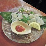 酒肴商店 アジト - 子持ちコンニャク