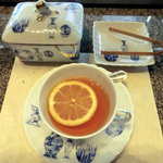 佐賀牛 季楽 銀座  - 紅茶：深川製磁３点セット