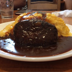 洋食の藤 - 大盛りの状態がお解り頂けるでしょうか？