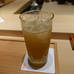 寿しの吉乃 - 梅酒ソーダ割