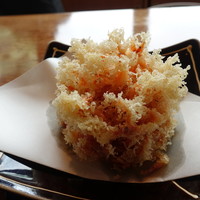 紗羅餐 本店 - 桜エビのかき揚げ