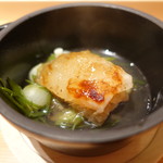 寿しの吉乃 - 焼フカヒレ野菜炊き