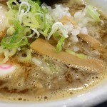 つけ麺 丸和 - ハーフミックス中華そば 並盛