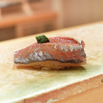 東麻布 天本 - 大阪湾アジ