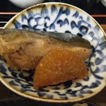 いな佐 - にぎり寿司定食（小鉢：ぶり大根）