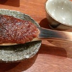 蕎麦 ろうじな - 鴨みそのあぶり