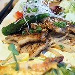 ア ラ プランチャ 幸 - 週替わりランチ（厚切り豚バラ）