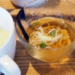 ア ラ プランチャ 幸 - ランチのソーメン