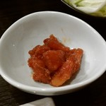 嵐山 串文 - らっきょの味噌漬け