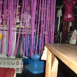 テーブル席から