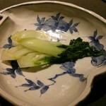 茶禅華 - 千葉　中台菜園　広東白菜の瞬間炒め