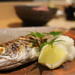 海鮮炉端シャンス - 黒ムツ(原始焼き)