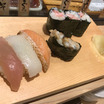 寿司 魚がし日本一 - にぎり晩酌セット780円