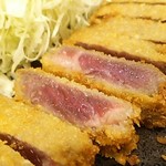 牛ロースカツ膳並1382円 130グラム