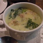 Bistro Cerisier - 本日のスープ(あさり・菜の花)