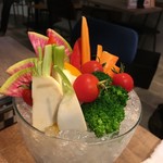 チーズとお肉の研究所 岐阜チーズラボ  岐阜駅前店 - バーニャカウダ