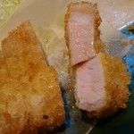 とんかつあさくら - 断面の美しさ