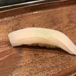 稲城 ヨロシク寿司 - 白イカ