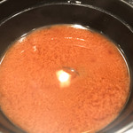 稲城 ヨロシク寿司 - しじみ汁