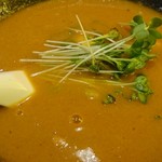 スパイス王国 岡山十日市店 - カレーラーメン（アップ）