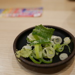 ゆで太郎 - 薬味のネギが繋がってｗ