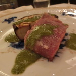 ペレグリーノ - 仔羊、丸茄子