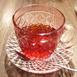 すみだ珈琲 - すみだブレンドを飲み終わった後友人の紅茶をin。キレー。