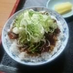 やっぱりラーメン黒野 - Cセットのミニどてめし