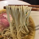 Mari iida - 【2017年06月】岩内の海洋深層水 塩soba ～あさりver.～の麺アップ。