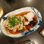 カヤシマ - 鶏皮ポン酢