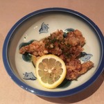 じどりや 穏座 - 淡海地鶏 蒸鶏の揚物