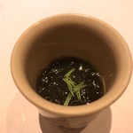 鮓 きずな - 貝のスープ：鳴門のあわび・ハマグリ・銚子の海苔