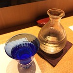 鮓 きずな - 2杯目：純米吟醸 東一 (佐賀 五町田酒造)