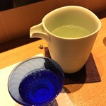 鮓 きずな - 4杯目：純米酒 義侠 (愛知 山忠本家酒造)