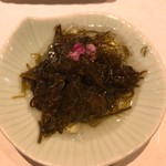 鮓 きずな - 口直し：青森のもずく酢