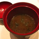 鮓 きずな - 海苔の赤出し