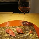 肉屋 雪月花 NAGOYA - ワイン何杯目？