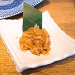 魚河岸酒場 FUKU浜金 - サメなんこつの梅水晶(サービス)